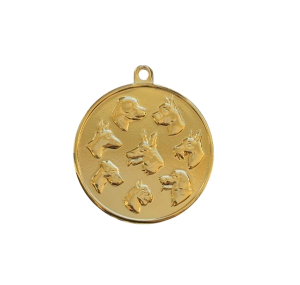 Медаль наградная "Собаки"